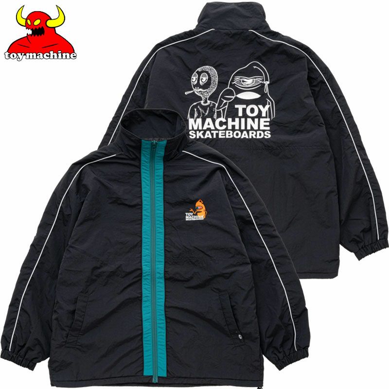 TOY MACHINE (トイマシーン) DESTROYS WIND TRACK JACKET くい NAVY