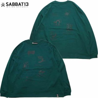 サバトサーティーン SABBAT13 SABBAT BIG L/S T(GREEN)