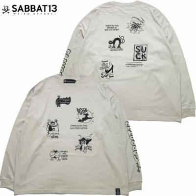 サバトサーティーン SABBAT13 SABBAT BIG L/S T(GRAY)