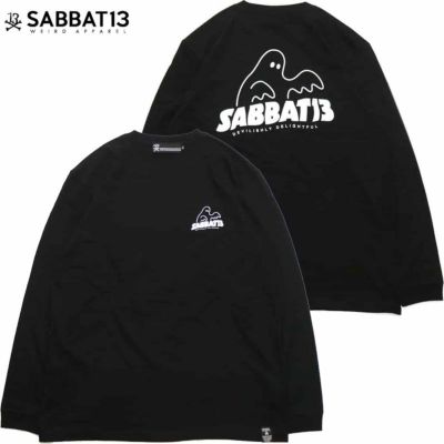 サバトサーティーン SABBAT13 SPOOK LOGO L/S T(BLACK)