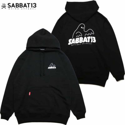 サバトサーティーン SABBAT13 SPOOK LOGO HOODIE(BLACK)