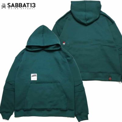 サバトサーティーン SABBAT13 WITCH CRAFT HOODIE(TURQUOISE)