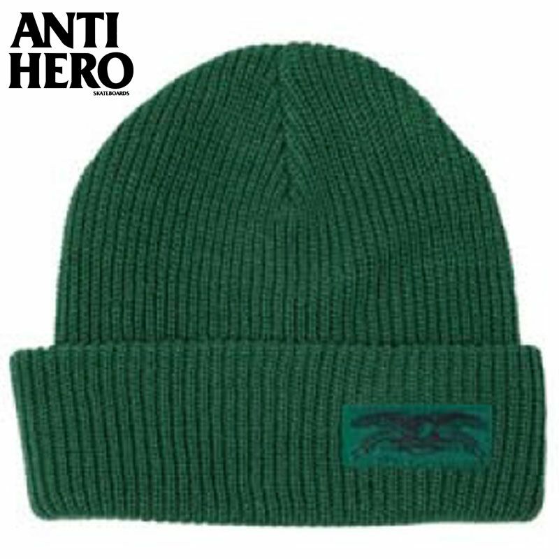 ANTIHERO SKATEBOARDS STOCK EAGLE LABEL BEANIE
