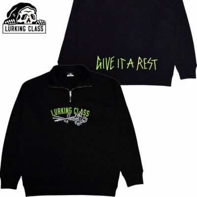 ラーキングクラス LURKING CLASS REST HALF ZIP(BLACK)