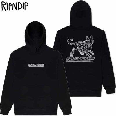 リップンディップ RIPNDIP ROBO NERM HOODIE(BLACK)