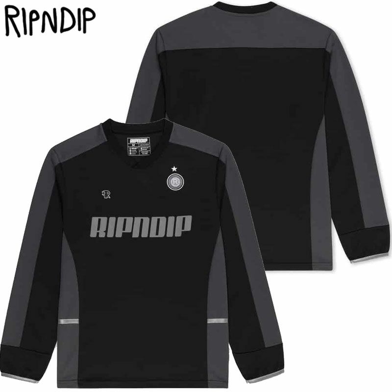 RIPNDIP FC LONG SLEEVE SOCCER JERSEY