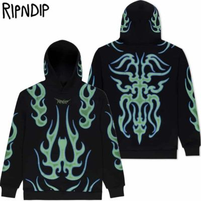 リップンディップ RIPNDIP VOLT HOODIE(BLACK)