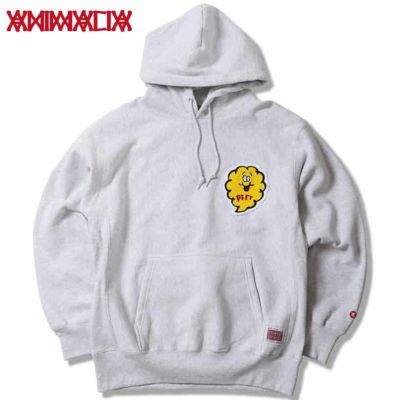 アニマリア ANIMALIA 12OZ HEAVY HOODIE PFFT(GRAY)