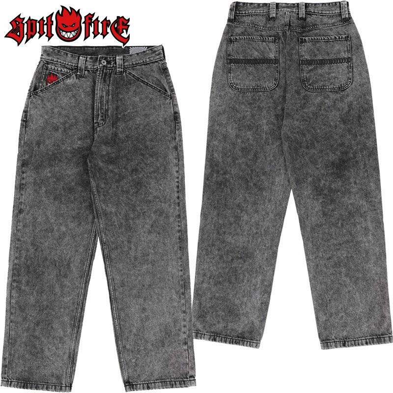 WHEELSBIGHEAD FILL DENIM PANT(BLACK WASH)