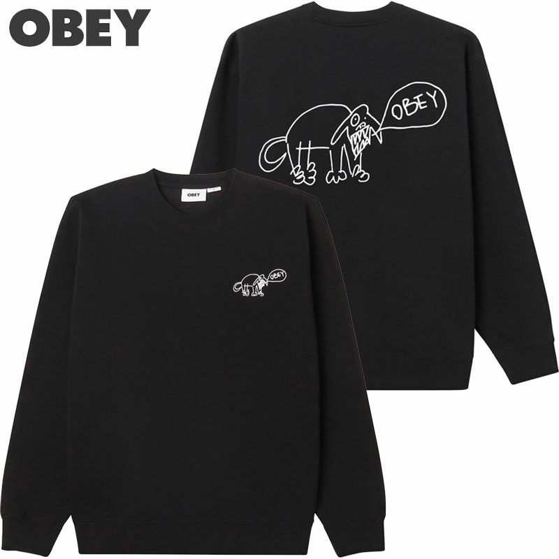 DOG DOODLE CREW(BLACK)