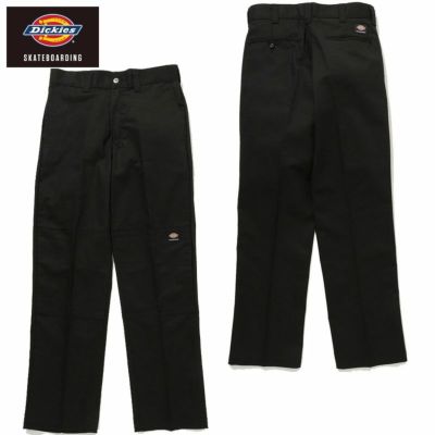 ディッキーズ スケートボーディング Dickies SKATEBOARDING DOUBLE KNEE TWILL PANTS(BLACK)