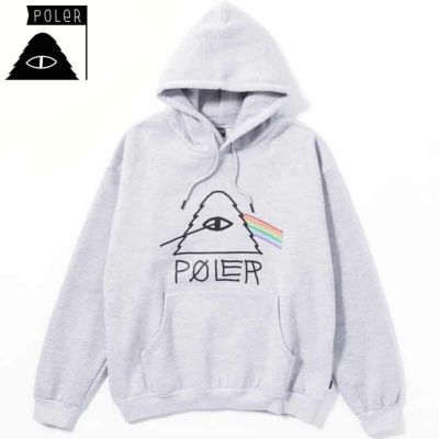 ポーラー POLER PSYCHEDELIC HOOD(H.GRAY)