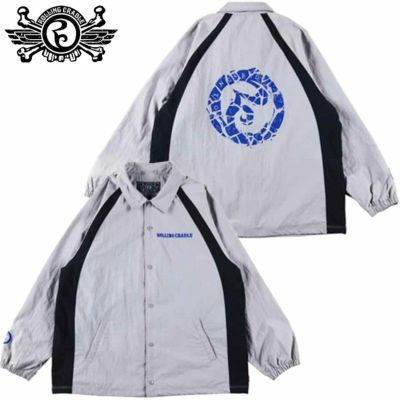 ローリングクレイドル ROLLING CRADLE RC LOGO COACH JACKET(GRAY)