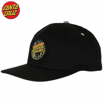 サンタクルーズ SANTA CRUZ KENDALL WOLF DOT SNAPBACK(BLACK)