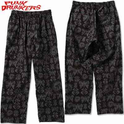 パンクドランカーズ PUNK DRUNKERS Bug’sパンツ(BLACK)