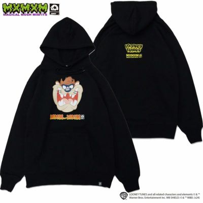 マジカルモッシュミスフィッツ MAGICAL MOSH MISFITS LOONEY TUNES x MxMxM “LOVE TAZ” HOODIE (BLACK)
