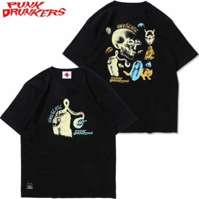 パンクドランカーズ PUNK DRUNKERS [PDS×NONSDENSE]妖怪TEE(BLACK)
