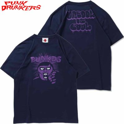 パンクドランカーズ PUNK DRUNKERS 指差しTEE(INDIGO)