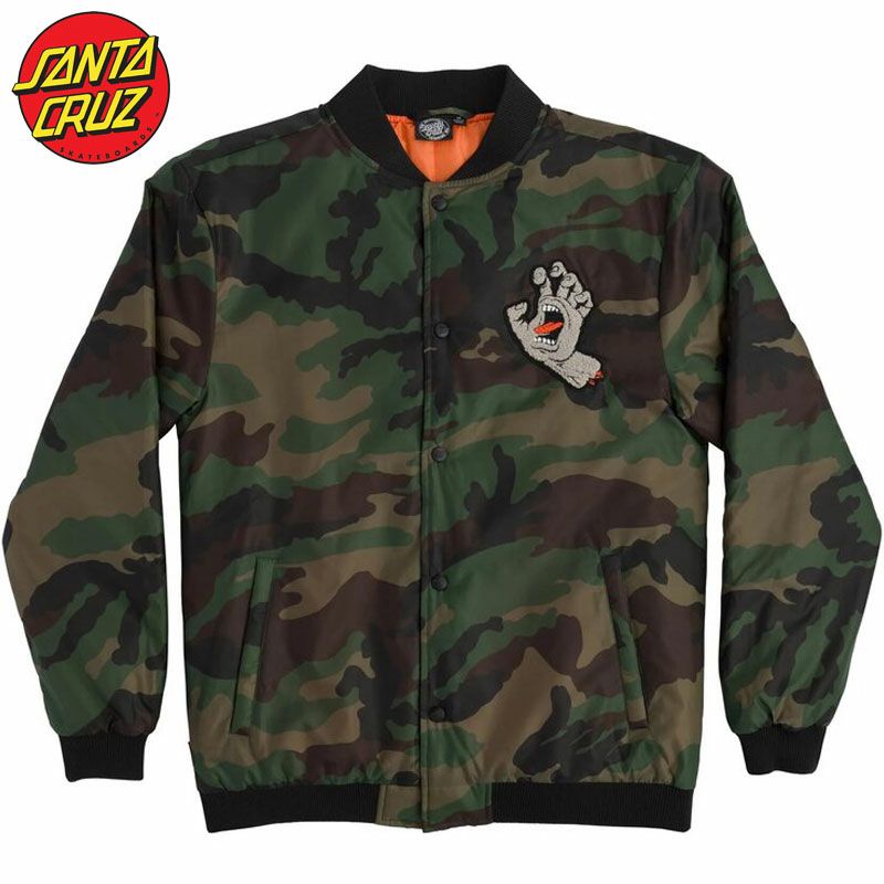 SCREAMING HAND STADIUM JACKET(CAMO)