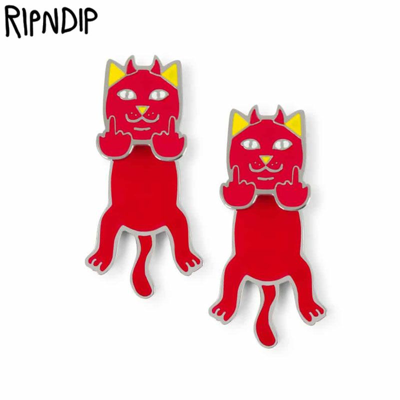 RIPNDIP  リップンディップ ピアス アクセ キーホルダー ステッカー RIPNDIP リップンディップ ピアス アクセ キーホルダー ステッカー
