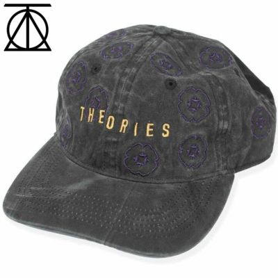 セオリーズ THEORIES ARCHITECTS IN BLUE DAD HAT(WASH BLACK)