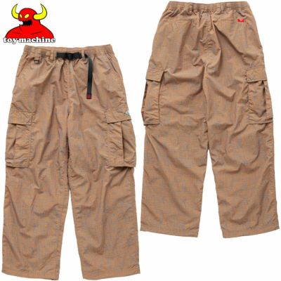 トイマシーン TOY MACHINE TM WEB PRINT CARGO PANTS(CAMEL)