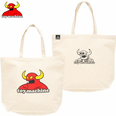 トイマシーン TOY MACHINE TOYMONSTER TOTE BAG(NATURAL)