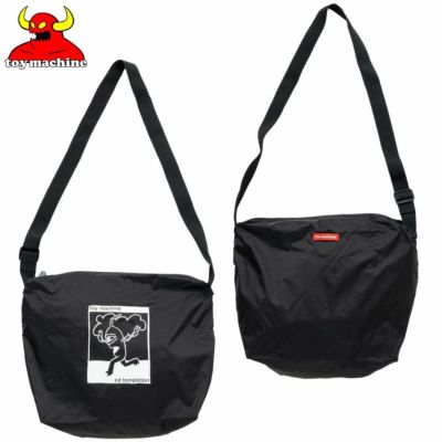 トイマシーン TOY MACHINE EARLY SECT SHOULDER BAG(BLACK)