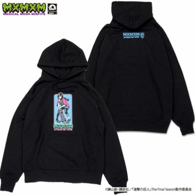 マジカルモッシュミスフィッツ MAGICAL MOSH MISFITS ”MAGICAL MOSH MIKASA” HOODIE(BLACK)