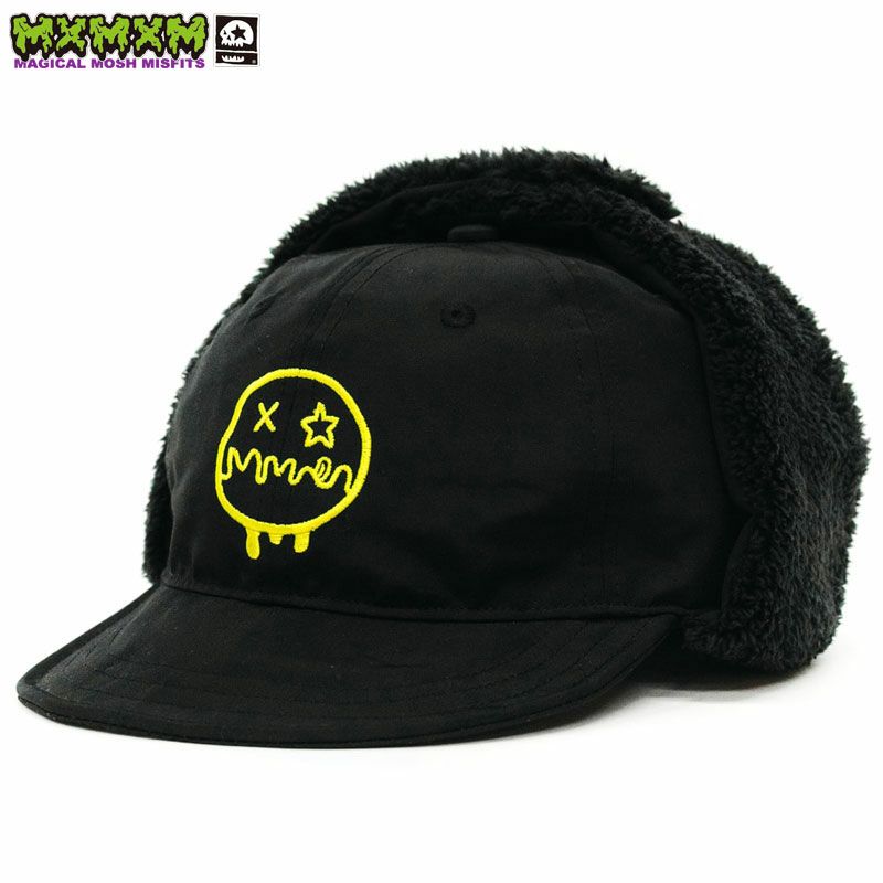 MxMxM ニコちゃん PILOT CAP(BLACK)