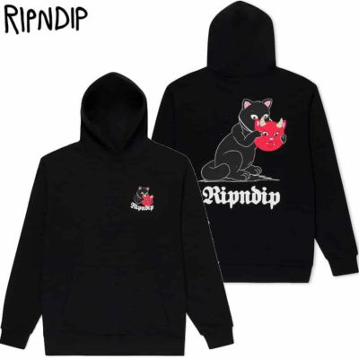 リップンディップ RIPNDIP MASKED JERM HOODIE(BLACK)