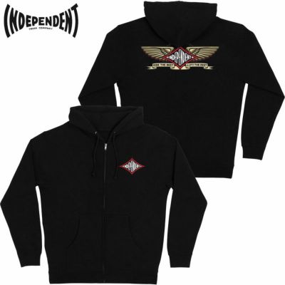 インディペンデント INDEPENDENT RTB PILOT ZIP HOODED(BLACK)