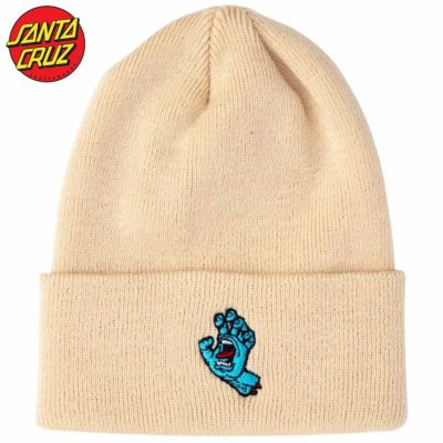 サンタクルーズ SANTA CRUZ SCREAMING HAND BEANIE(NATURAL)