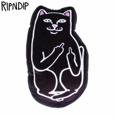 リップンディップ RIPNDIP LORDJERMAL MICRO FIBER PILLOW  (BLACK)