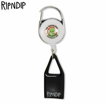 リップンディップ RIPNDIP WE OUT HERE LIGHTER LEASH  (SILVER)