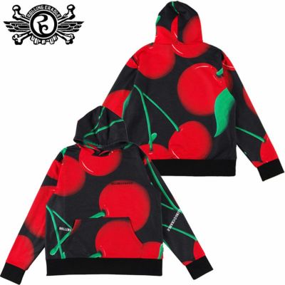 ローリングクレイドル ROLLING CRADLE GREAT CHERRY HOODIE(CHARCOAL)