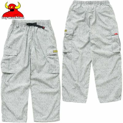 トイマシーン TOY MACHINE FACE IN THE CROWD DRY EASY CARGO PANTS(L.GRAY)