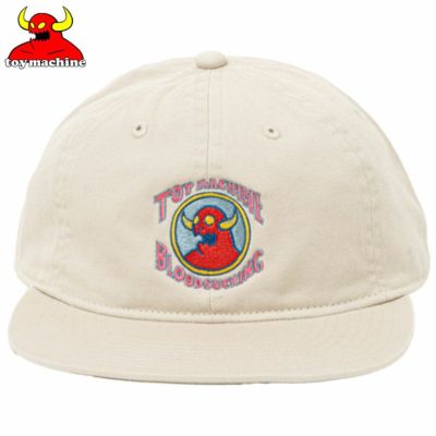 トイマシーン TOY MACHINE TOYMONSTER TALLY HO MONSTER 6PANEL CAP(OFF WHITE)