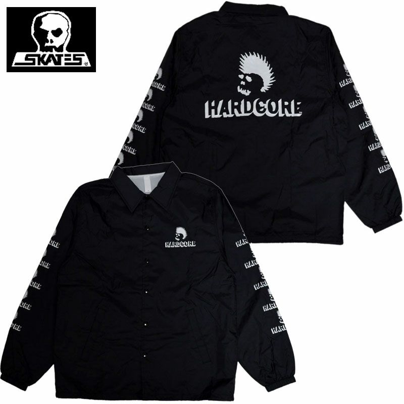 スカルスケーツ SKULL SKATES HARDCORE LOGO COACH JACKET (BLACK) |  大阪心斎橋アメリカ村のセレクトショップWARP(ワープ)の公式オンラインストア！