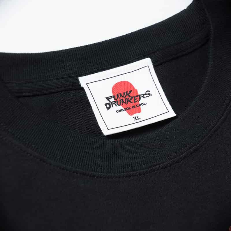 パンクドランカーズ PUNK DRUNKERS 地獄のABCD.TEE(BLACK