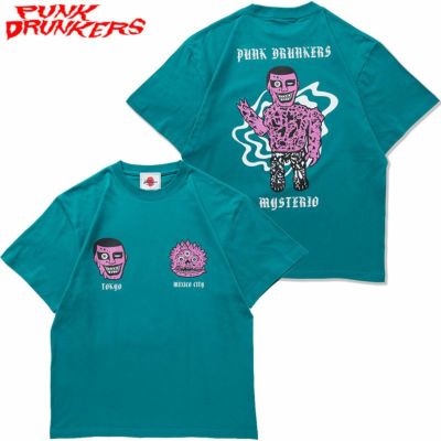 パンクドランカーズ PUNK DRUNKERS ［PDSxMysterio］プリミドランカーTEE(A.GREEN)