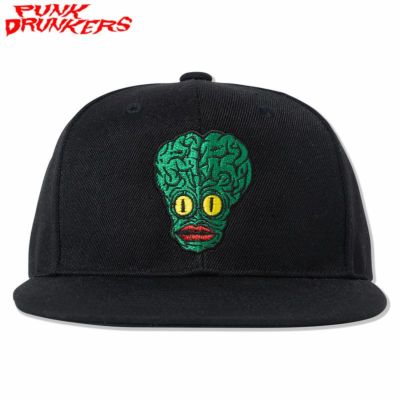 パンクドランカーズ PUNK DRUNKERS エイリアンCAP(BLACK)