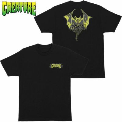 クリーチャースケートボード CREATURE SKATEBOARDS BAT RELIC S/S T-SHIRT(BLACK)