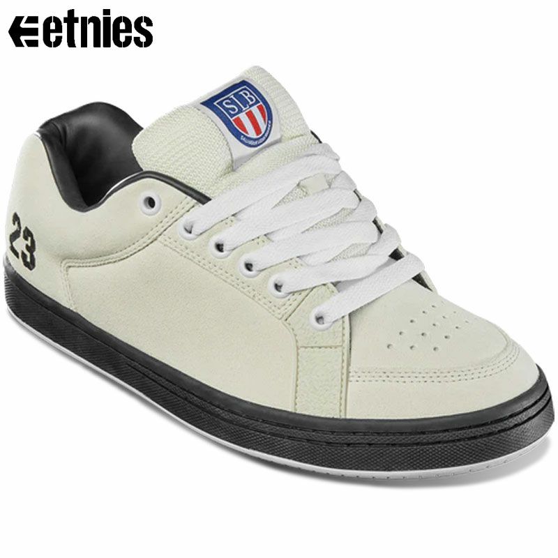 エトニーズ ETNIES SAL23(WHITE/BLACK) | 大阪心斎橋アメリカ村