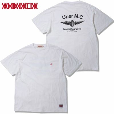 アニマリア ANIMALIA 5.6OZ S/S T-SHIRTS - UBER MC - (WHITE)