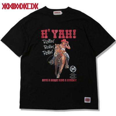 アニマリア ANIMALIA 5.6OZ S/S T-SHIRTS - ROLLIN’ - (BLACK)