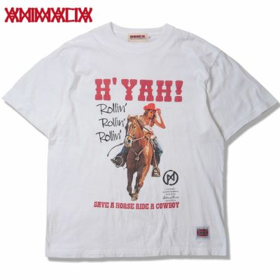 アニマリア ANIMALIA 5.6OZ S/S T-SHIRTS - ROLLIN’ - (WHITE)