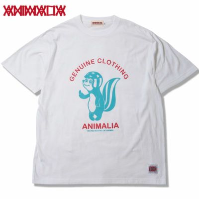 アニマリア ANIMALIA 5.6 OZ S/S T-SHIRTS -KSKUN- (WHITE)