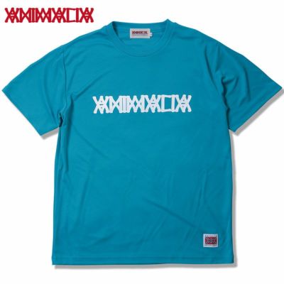 アニマリア ANIMALIA DRY S/S T-SHIRTS - LOGO - (TURQUOISE)