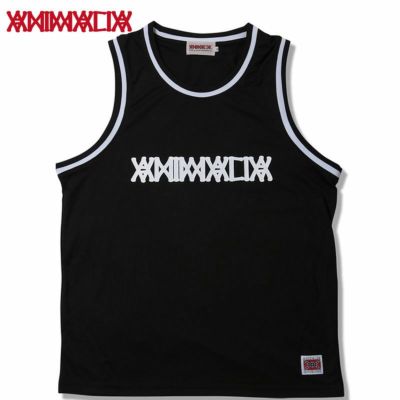 アニマリア ANIMALIA  - LOOSE-FIT BASKETBALL SHIRTS(BLACK)